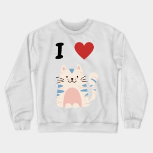 I love Cats Crewneck Sweatshirt